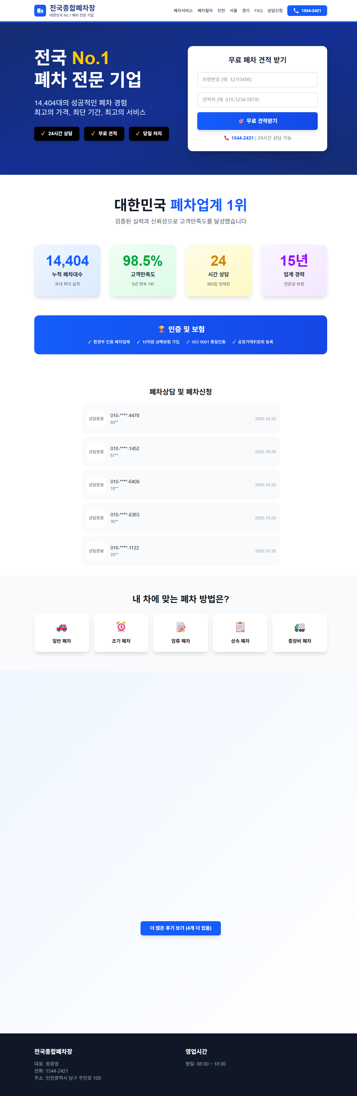 전국종합폐차장